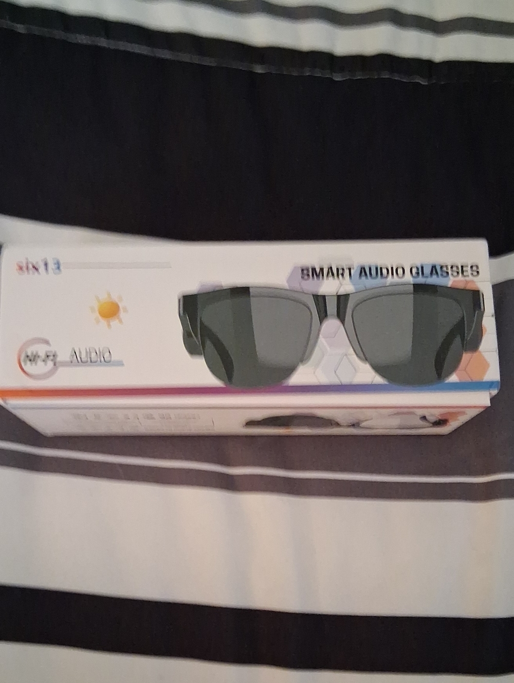 Smart Audio Glasses - Black Bluetooth Sunglasses